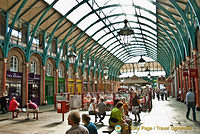 Covent Garden shopping at the Apple Market