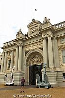 Entrance to the Naval Museum