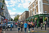 Shannon's Market Bar on Portobello Road