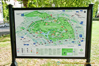 Map of Regent's Park