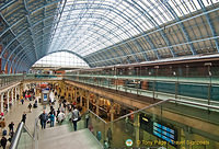 View of station from top floor