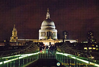 St Paul's Cathedral from the Millenium Bridge