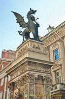 Temple Bar Memorial closeup