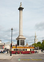 Nelson's Column at Trafalgar Square