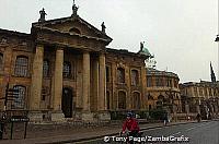 An old image of Clarendon Building, Oxford