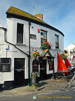 The Captain's Table at the Sloop Inn