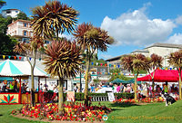 The Festival in full swing at the Pavillion Gardens