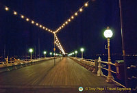 Princess Pier by night