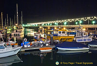 Torquay seafront at night