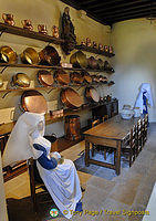 Hospice de Beaune kitchen utensils