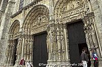 Royal Portal at the western facade