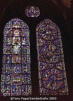 Chartres Cathedral stained glass window