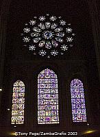 West Rose Window and Tree of Jesse panel