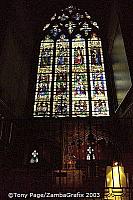 One of 150 windows in Chartres