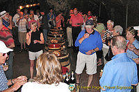 Wine-tasting, Gevry-Chambertin, Cote d'Or, France