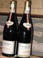 Wine-tasting, Gevry-Chambertin, Cote d'Or, France