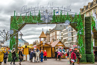 Archway of the Christkindelsmärik on Place Broglie