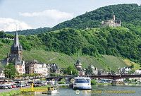 View of Bernkastel and the Burg Landshut