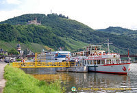  Bernkastel river boat moorings