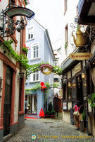 Schwanenstrasse or Swan Street in Bernkastel