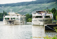 Our boat, the River Princess, in Bernkastel