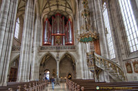 Stairs to the pulpit