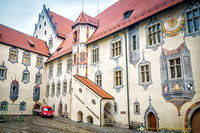 High Palace and its trompe l'oeil facade