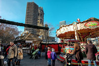 Playground at the Christmas market