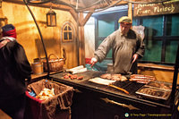 Dresden Medieval Market Food Stall