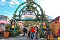 Linda, Tony and Neil at the Leipzig Christmas Market