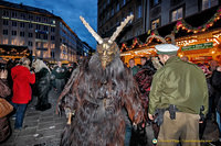 Munich Christkindlmarkt Krampus Run