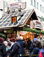 Munich Christmas market food stall