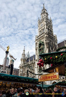 Munich Christkindlmarkt on Marienplatz