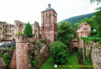 Heidelberg Castle view from the terrace