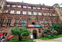 Richly decorated main portal of the Otto Henry Building