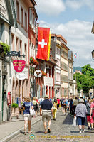 Heidelberg sightseeing along Hauptstrasse