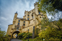 Hohenschwangau Castle entrance