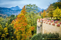 Hohenschwangau Castle view