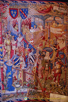 Hohenschwangau Castle tapestry