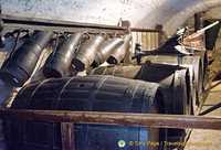 Marksburg Castle - wine cellar