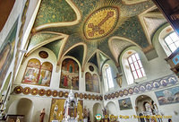 Interior of Löwenstein family chapel