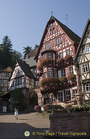 The finest traditional half-timbered houses can be seen here