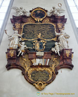 Epitaphs and memorial shields