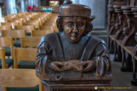 Choir stalls of St Georg