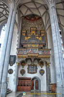 South aisle organ