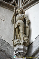 Sculpture of St Georg