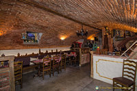 Wine cellar of the Kaiserhof Hotel Sonne