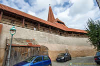 The Nördlingen city wall near Scheckengasse