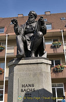 Statue of Hans Sachs