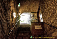 Steps up to the Veste Oberhaus Look-out Tower